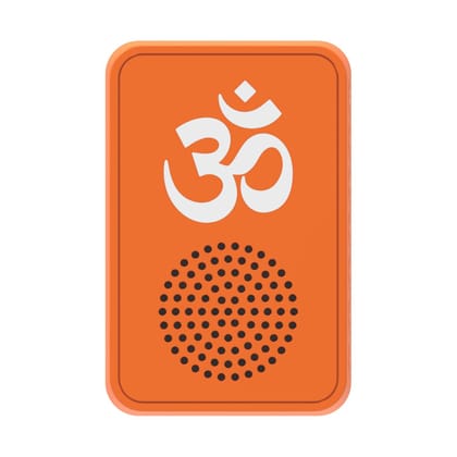 Saregama Carvaan Bhakti Plug Play Devotional Music Player - Pre-Loaded with 25 Mantras and Chalisa | Bluetooth Connectivity