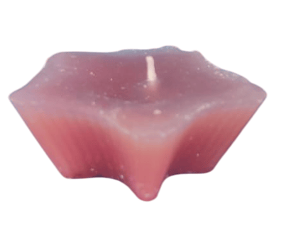 Unique Star Shape Candle | Hand Poured Soy Wax Candle | Pink | Home Decor |