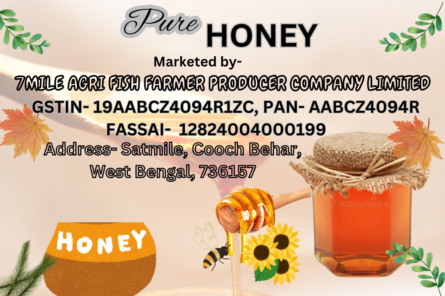 Pure Honey -500gm