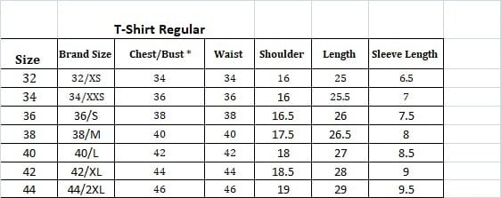 Size Guide