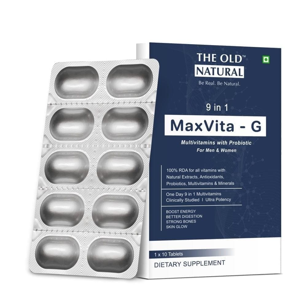 Maxvita-G Multivitamin with Omega-3 & Antiocidants 10 tablets