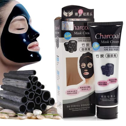 Blackhead Remover Mask, Charcoal Peel Off Mask, Black Mask, Acne Treatment, Deep Cleansing, Pore Refining, Skin Care, Beauty