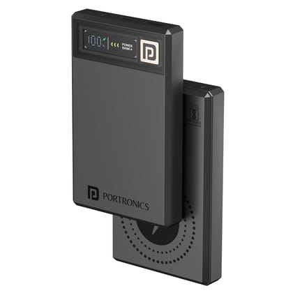 Portronics Luxcell MagClick 10k 10000 mAh Power Bank