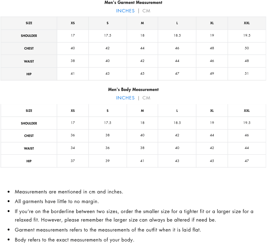 Size Guide