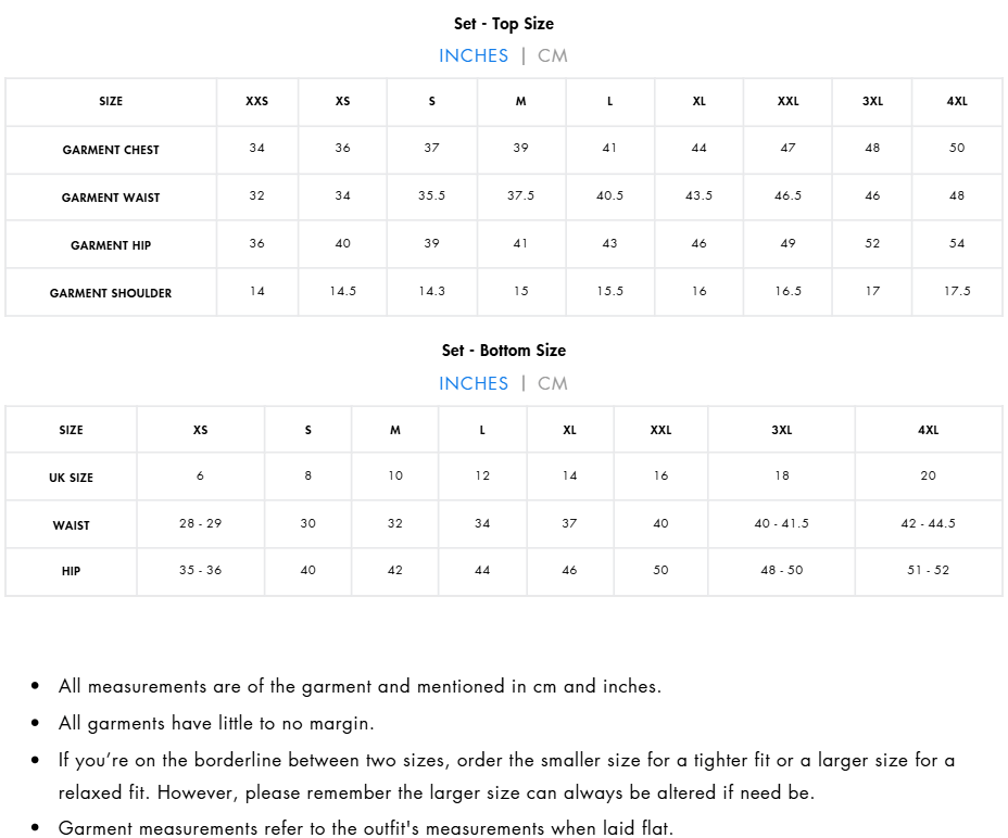 Size Guide