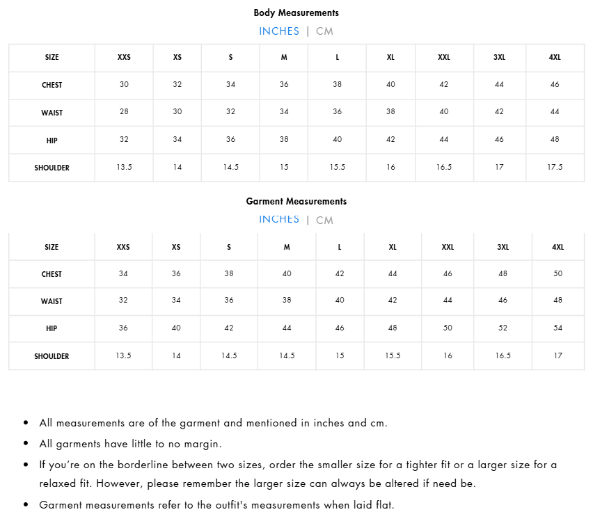 Size Guide