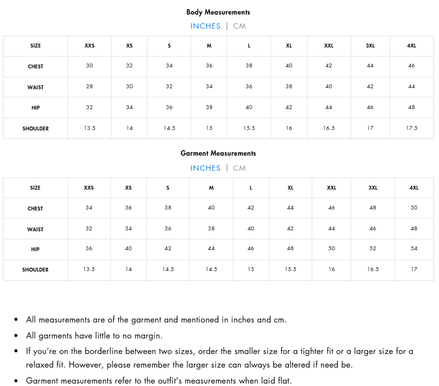 Size Guide