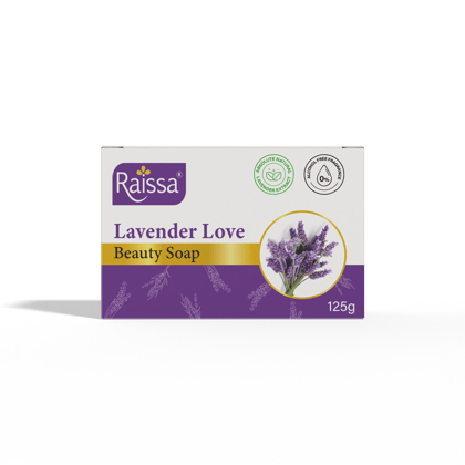 Raissa Beauty Soap - Lavender Love, 125g