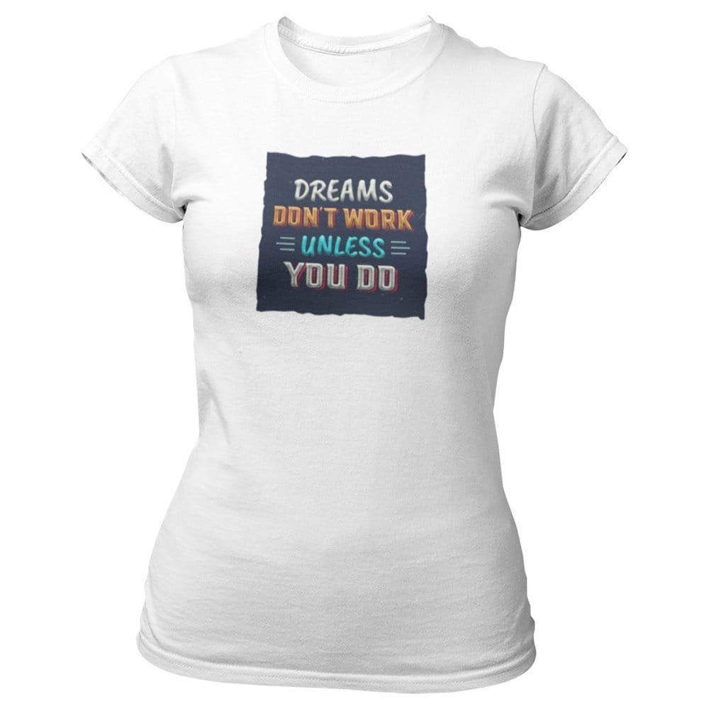 EqualLife Pure Cotton Bio-Washed T-Shirt Chest Printed-Inspirational Slogan-Design-31-by ZingerTees-Women-EL9120431-F