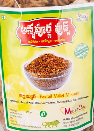  Buy Foxtail Millet Mixture Online at Best Price in India - Milletcafe