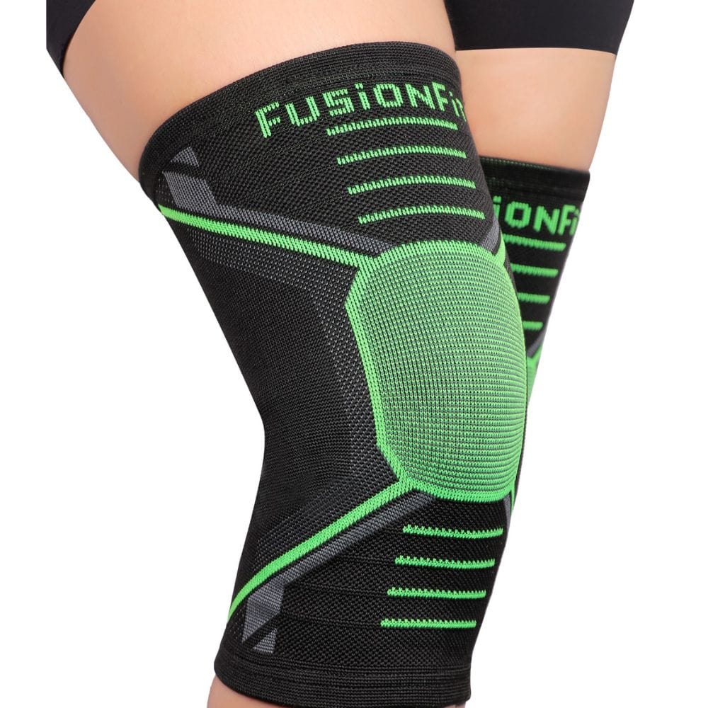 Fusion Fit Knee Support For Men&Women Knee Caps For Women Knee Cap For Men Knee Brace For Knee Pain Relief Products Knee Pad Leg Sleeves For Men Gym Squats Knee Belt Knee Support