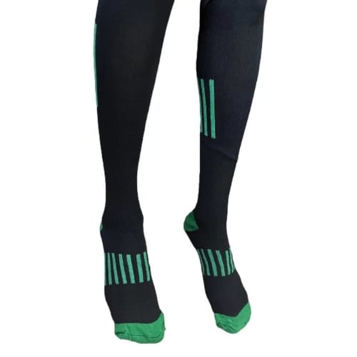 Fusion Fit High Graduated Compression Socks For Women and Men - Best Medical, Nursing, Walking, Travel & Flight Socks - Running & Fitness