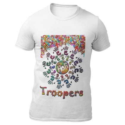 EqualLife Super Dry-fit Printed Jersey T-Shirt - Holi Celebration Series - Holi Troopers Design No.1-by ZingerTees-Men-EL9120302-M