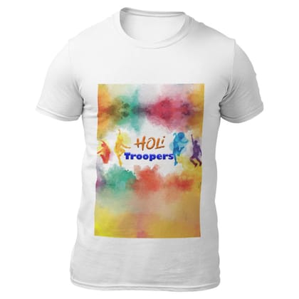 EqualLife Super Dry-fit Printed Jersey T-Shirt - Holi Celebration Series - Holi Troopers Design No.3-by ZingerTees-Men-EL9120309-M