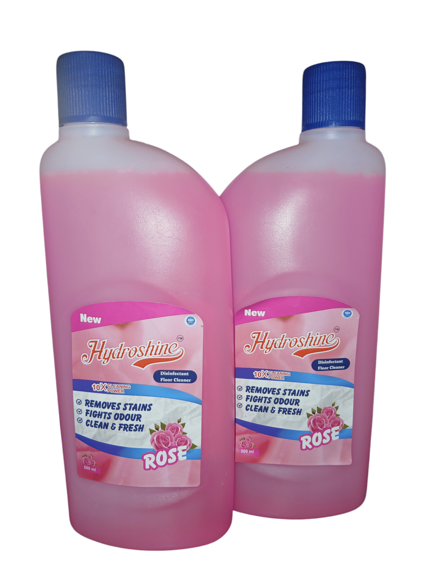  "Hydroshine Disinfectant Floor Cleaner, 10X Cleaning Power, 500ml (Pack of 2)"