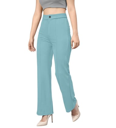 Women's Polyester Cow Pattern Pant (Pista) PID56712