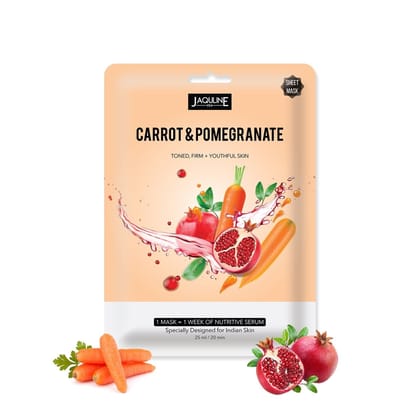 Carrot & Pomegranate Sheet Mask