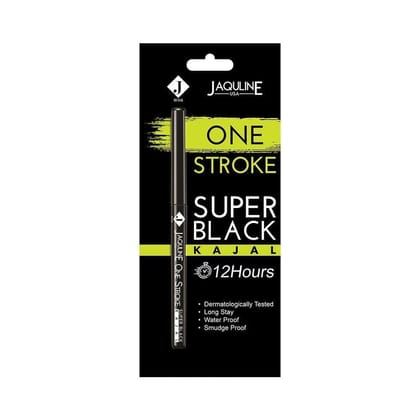 One Stroke Super Black Kajal (0.30g)