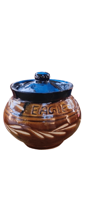 Pottery Jar with Lid