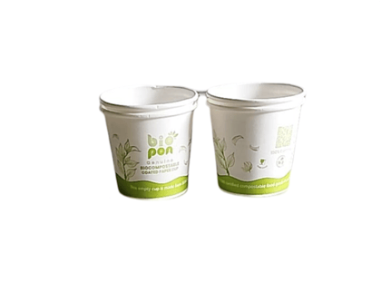 Biodegradable Disposable Paper Cups,  (Pack of 25)