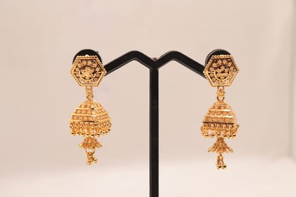 Traditional Indian Jhumka Earrings