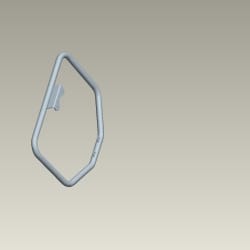 Leg Guard/ Engine Guard - Super Splendor - 50803KTC900S