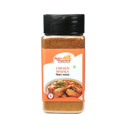 Agro Mantra Chicken Masala 100g | Authentic Indian Spice Blend | Ideal for Curries, Tandoori, & Biryani | Rich Flavor & Aroma | Handpicked Ingredients | Fresh & Preservative-Safe | Ready-to-Cook Indian Curry