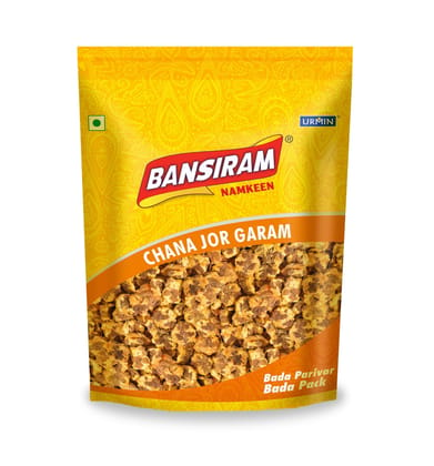 BANSIRAM CHANA JOR GARAM STANDEE PACK 375 GM