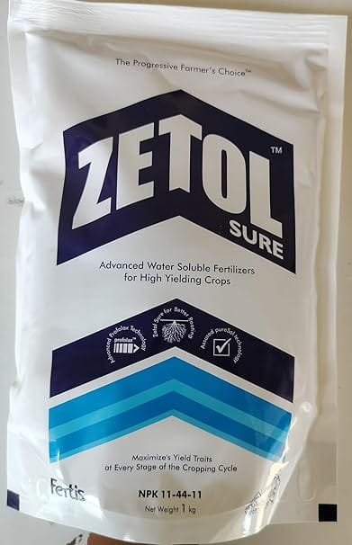 ZETOL  Advanced Water Soluble Fertilizers for High Yielding Crops 1kg