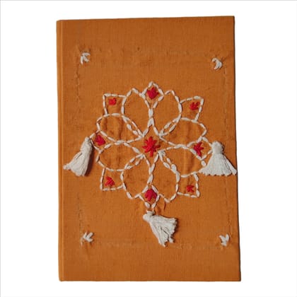 Rangoli Embroidered Pocket Diary, 80 Pages