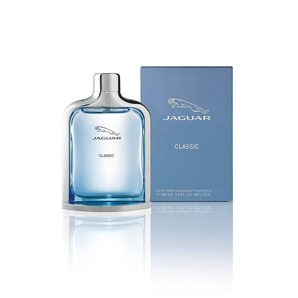 JAGUAR Classic Blue Eau De Toilette (100ml) – Masculine Floral Fragrance for the Modern Man