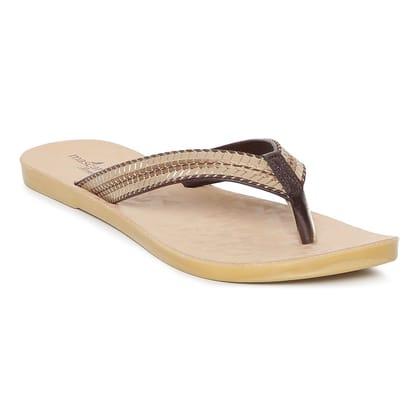 Paragon Women's Brown Flip Flops (K7201L-BRN ) UK: 8