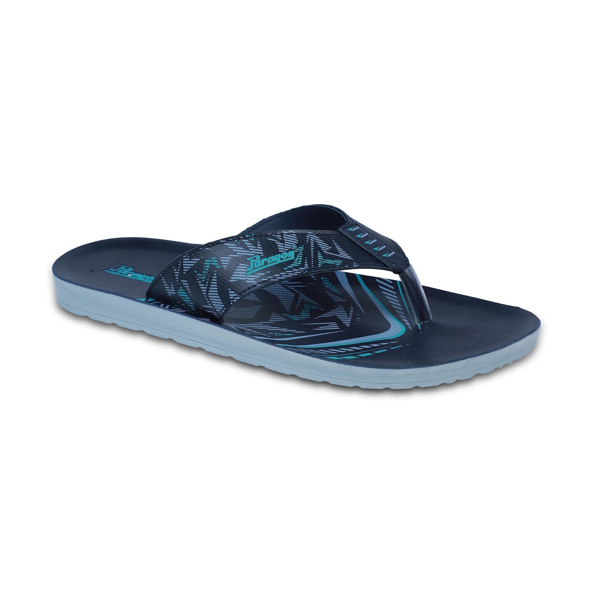 Paragon Footwear Everyday Comfort Lightweight, Durable, Waterproof Flip Flops for Men with Printed Patterns and Extra Sole Support | Casual Everyday Flip Flops for Men