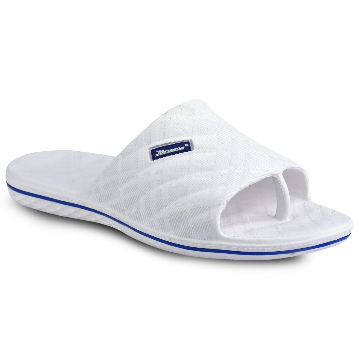 Paragon Men White Sliders (K3402G-WHT)