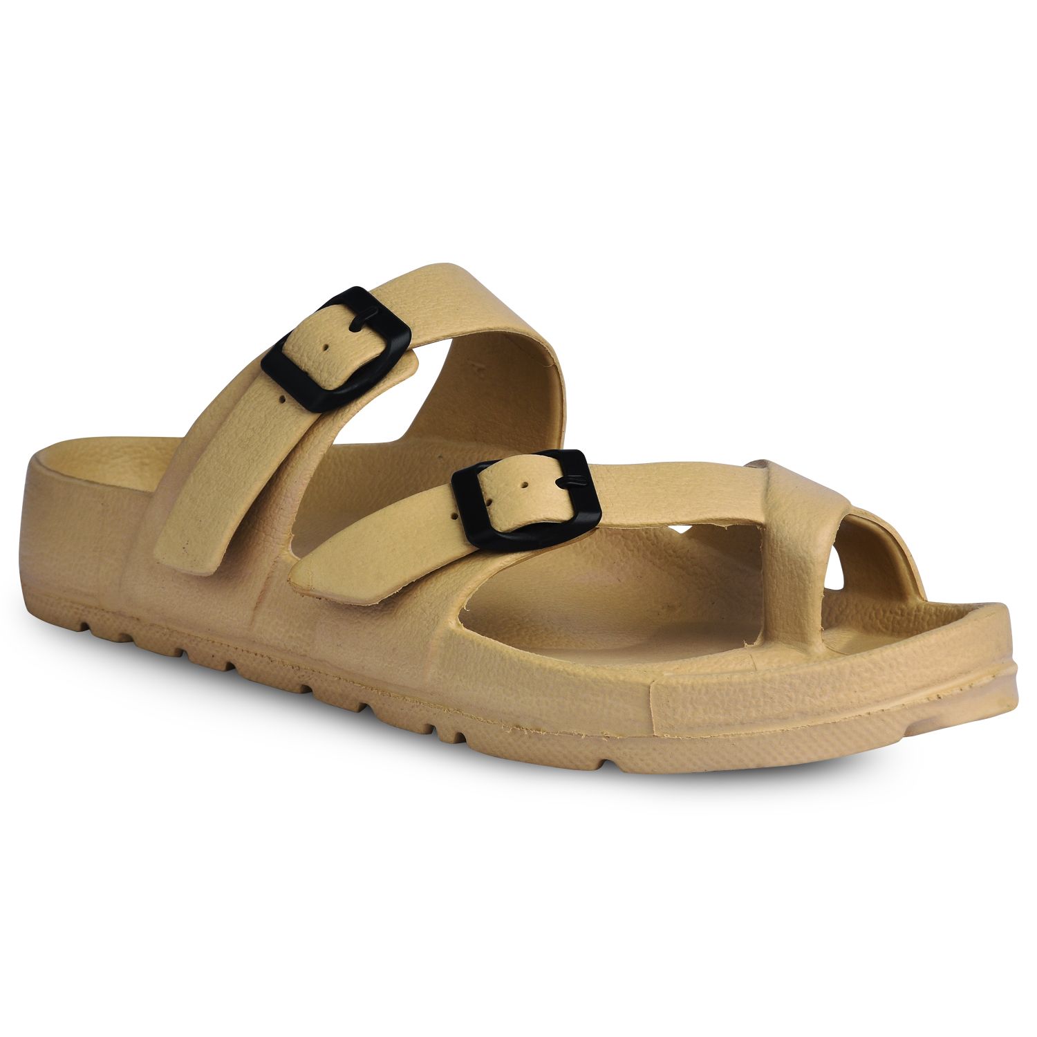 Paragon Comfort Fit Trendy Beige Casual Slides for Men