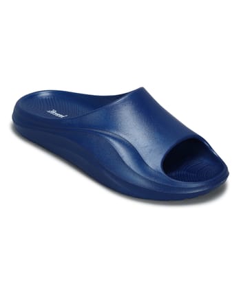 Paragon Men's Watreproof Blue Sliders with Comfortable Anti-Skid Sole