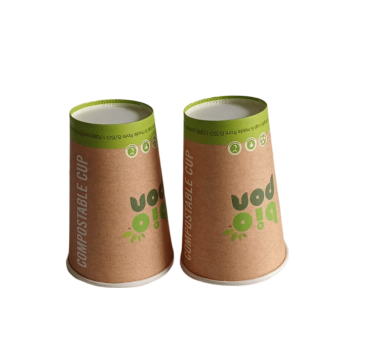 :**Biodegradable and Compostable Paper Cups -300ml (pack of 25)