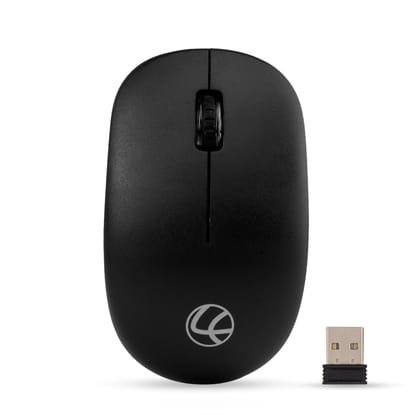 Lapcare Safari III Wireless Mouse LWM-003 With USB Type-A Dongle & Duracell Battery Included