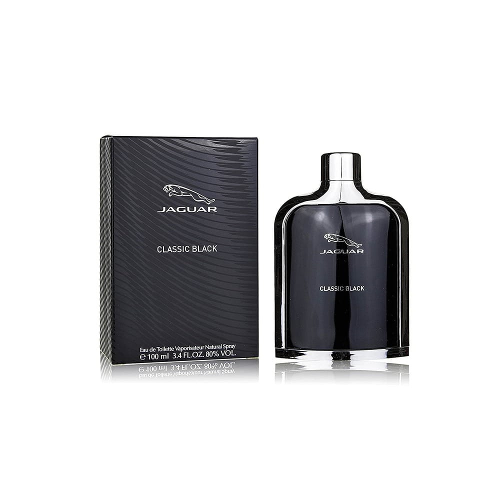 Jaguar Classic Black Eau De Toilette 100 ml - Sophisticated & Bold Fragrance for Men