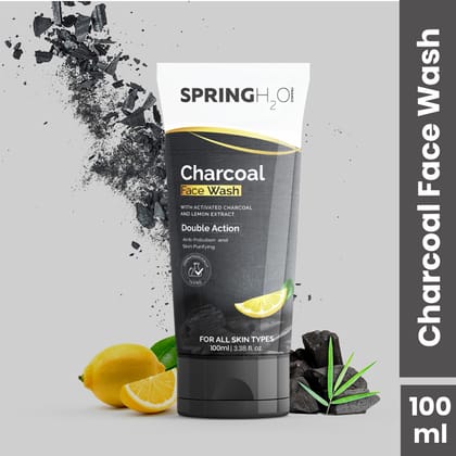 Spring h2o Charcoal Face Wash