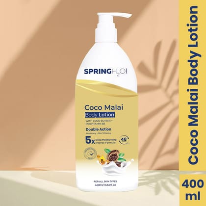 Coco Malai Body Lotion with Coco Butter and Provitamin B5, 400ml