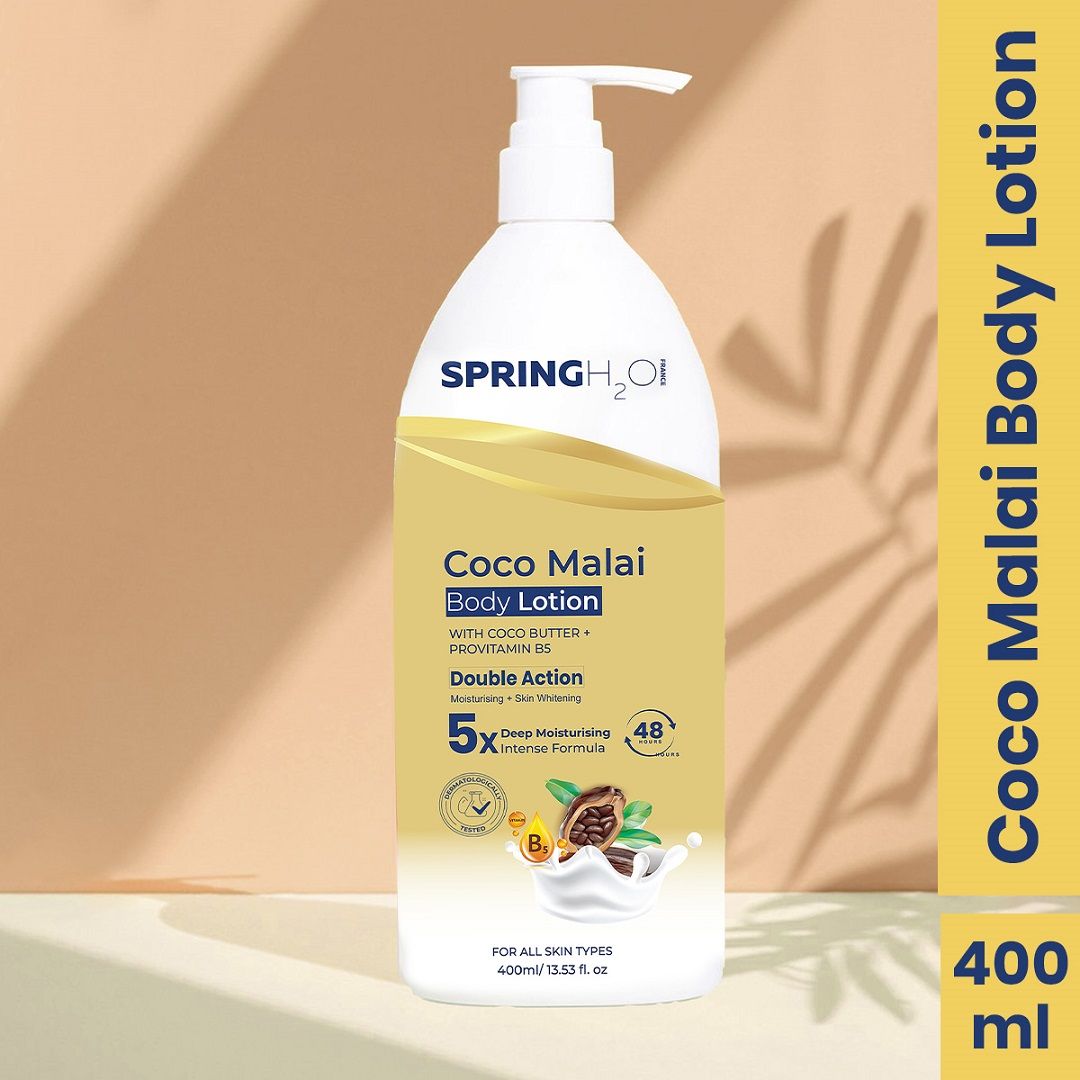 Coco Malai Body Lotion with Coco Butter and Provitamin B5, 400ml