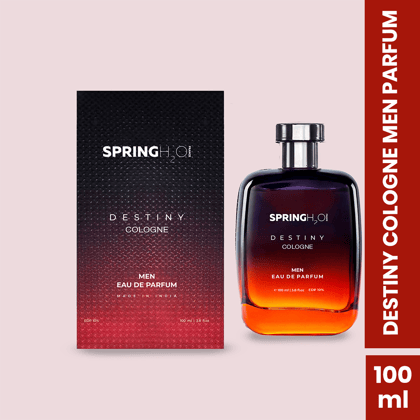 Spring H2O Destiny Cologne for Men, 100ml