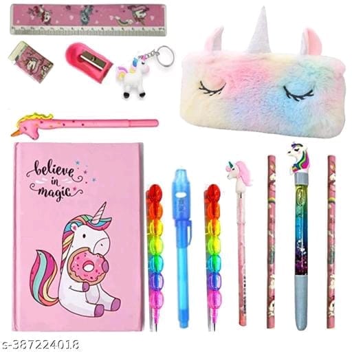 Unicorn Stationery Set