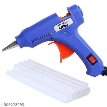 Mr. Pen Hot Glue Gun with 10 Glue Sticks