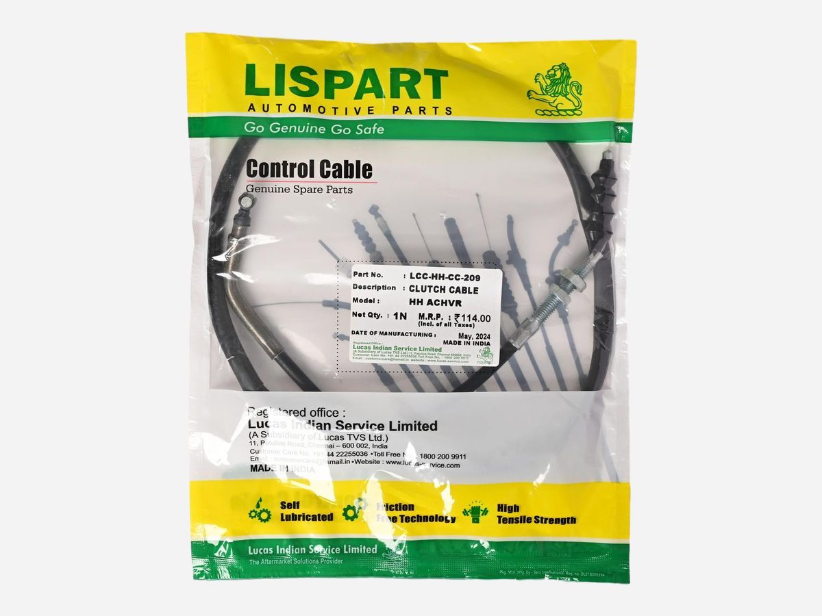 LISPART Clutch Cable - LCC-HH-CC-209 for ACHIEVER