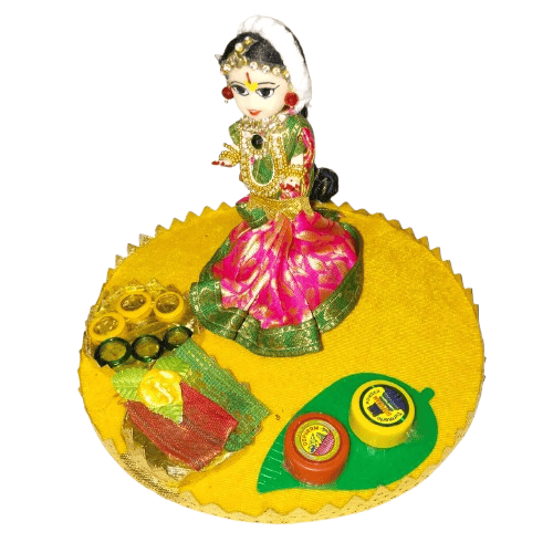 Indian Wedding Doll Set for Auspicious Occasions