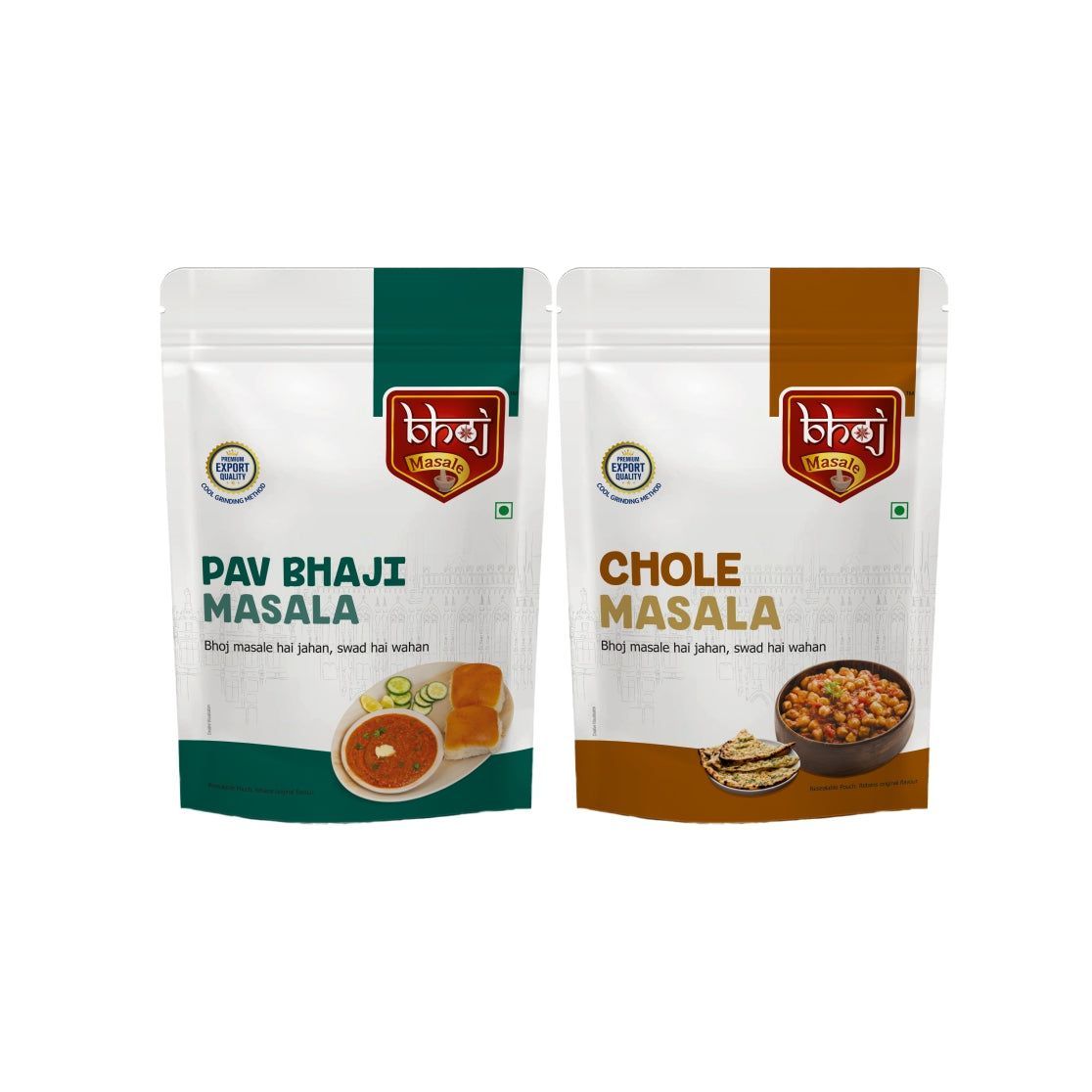 Pav Bhaji & Chole Masala Combo 400gm