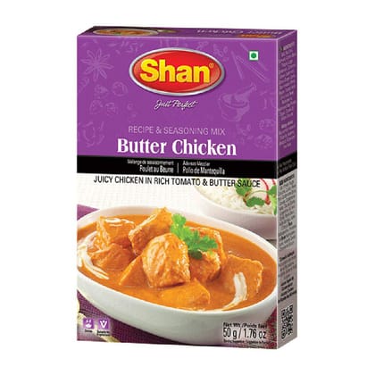 Shan Spice Mix For Butter Chicken, 1.76 Oz, 50 G