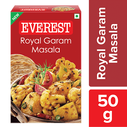 Everest Masala, Royal Garam, 50 G Box